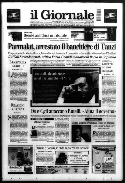 Il giornale : quotidiano del mattino